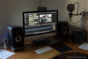iMac an einem Arbeitsplatz